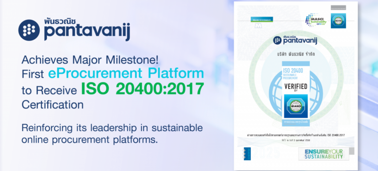 Pantavanij Reaches Major eProcurement Milestone