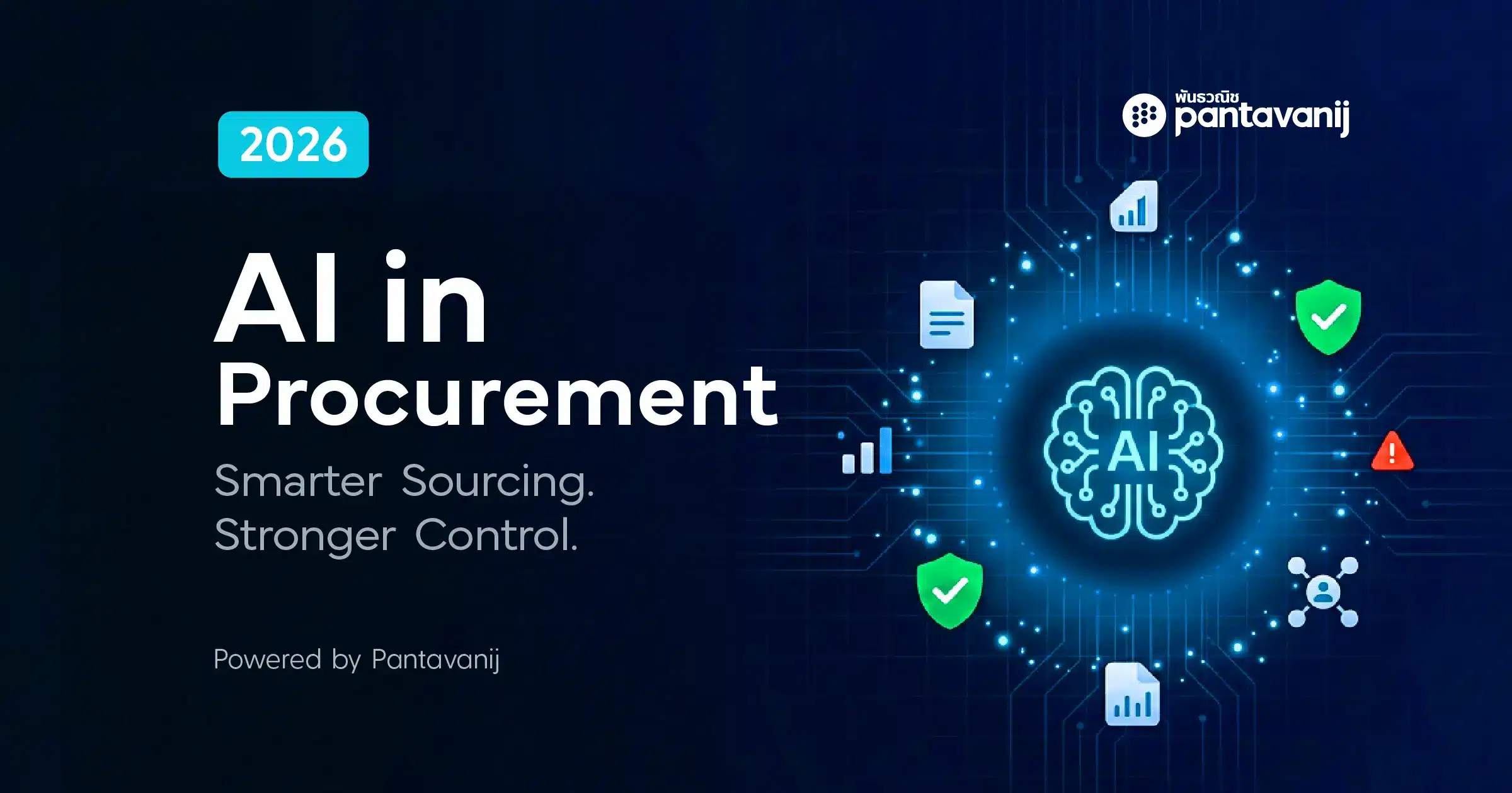 AI in Procurement 2026 — Generative AI transforming smart procurement and risk management by Pantavanij