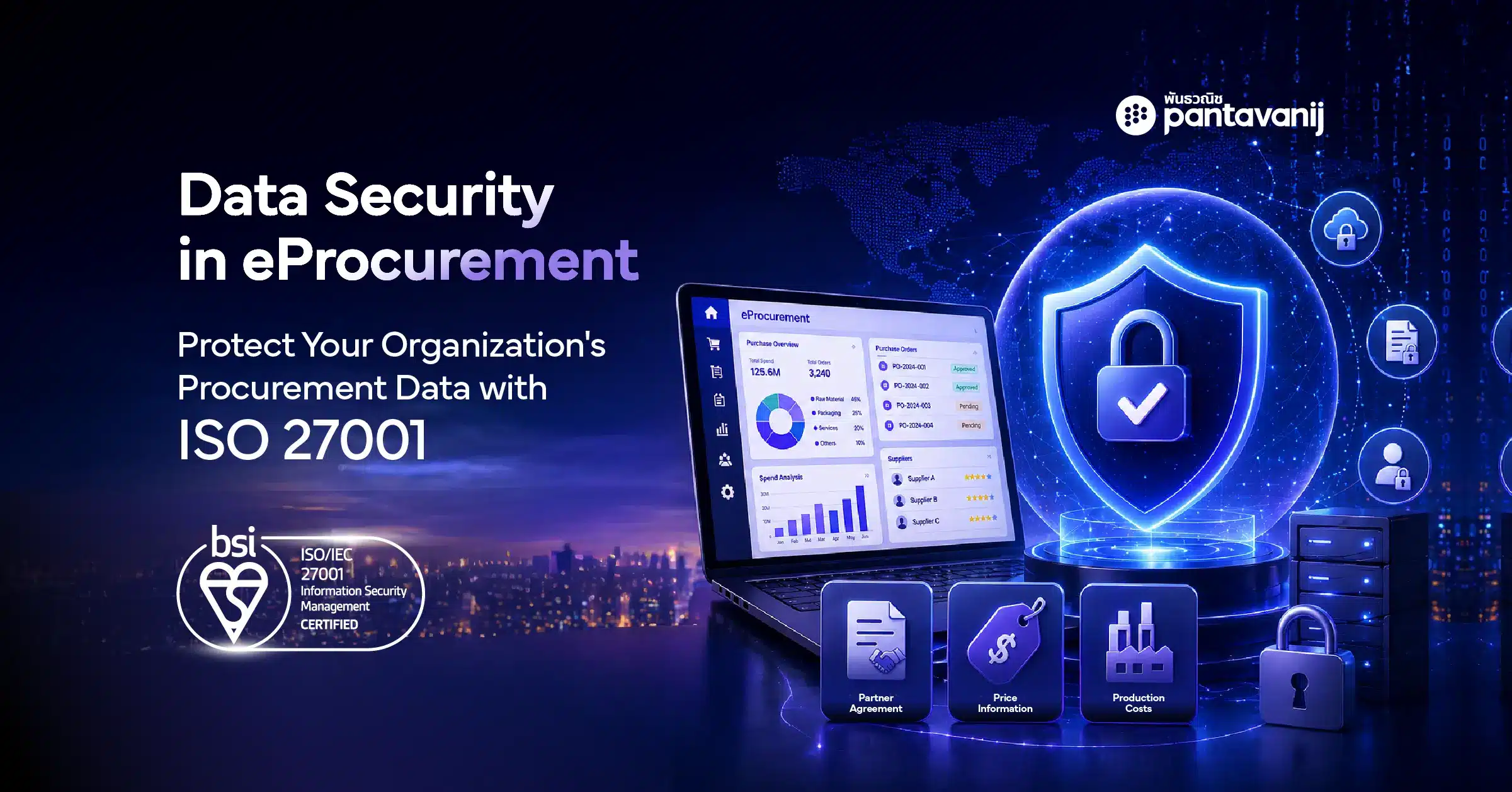 Data Security in eProcurement with ISO 27001 certification — Pantavanij