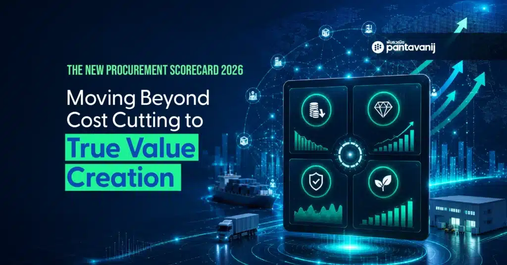 Procurement Scorecard 2026 strategic procurement value creation framework