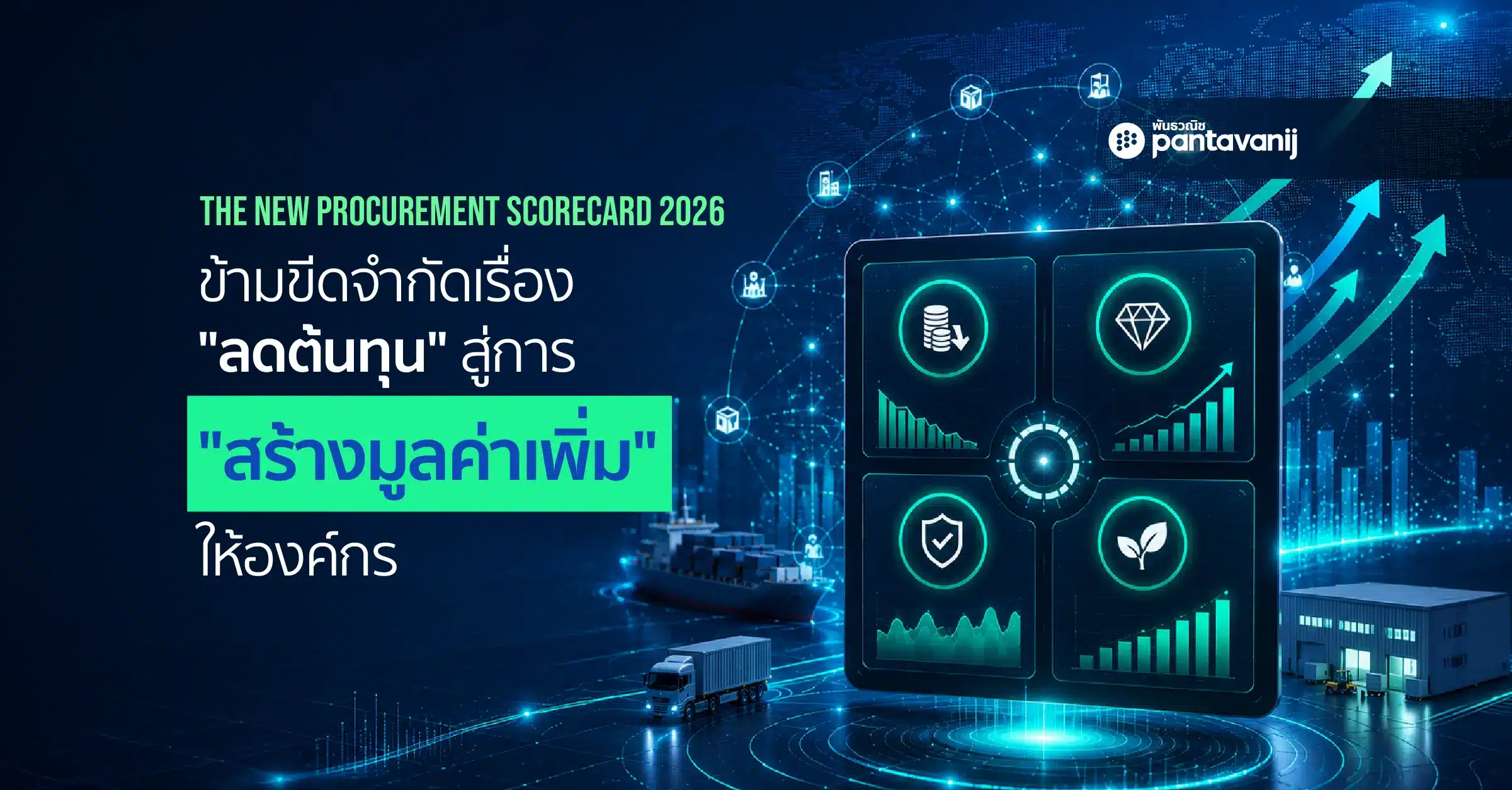 Procurement Scorecard 2026 กลยุทธ์จัดซื้อเชิงกลยุทธ์สร้างมูลค่าองค์กร