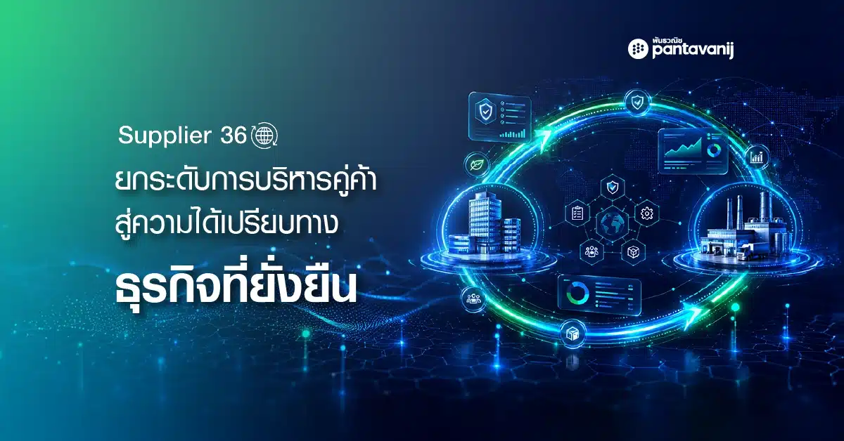 Infographic แสดงปัญหาการบริหารคู่ค้าแบบเดิม ทั้งฝั่งผู้ซื้อและผู้ขาย ที่ Supplier 360 แก้ไขได้