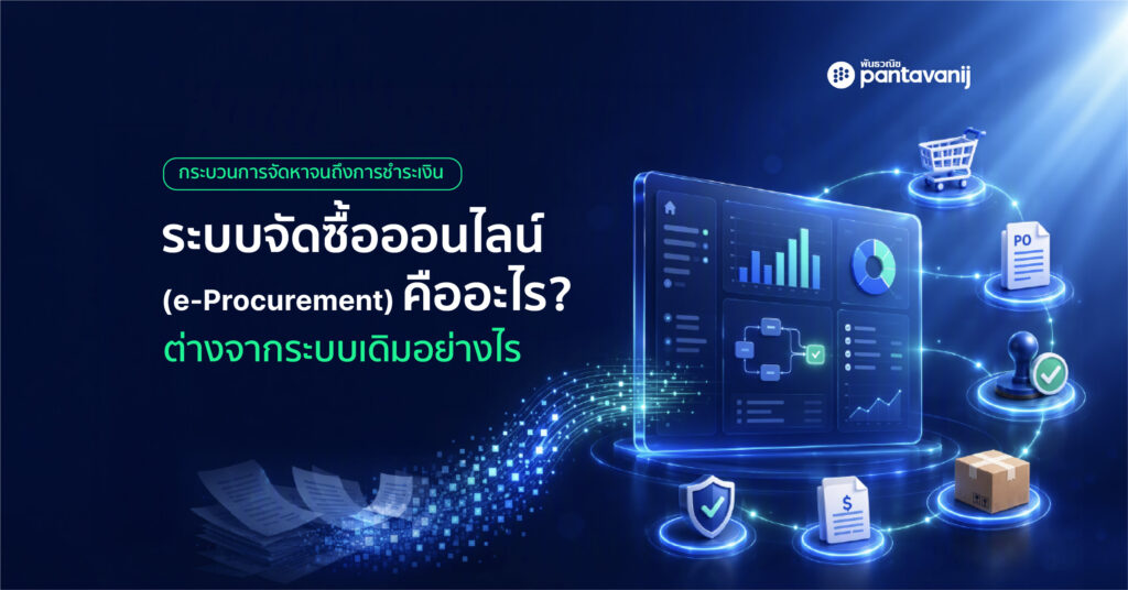 แผนกจัดซื้อกำลังบริหารจัดการซัพพลายเออร์และใบสั่งซื้อผ่านระบบดิจิทัล